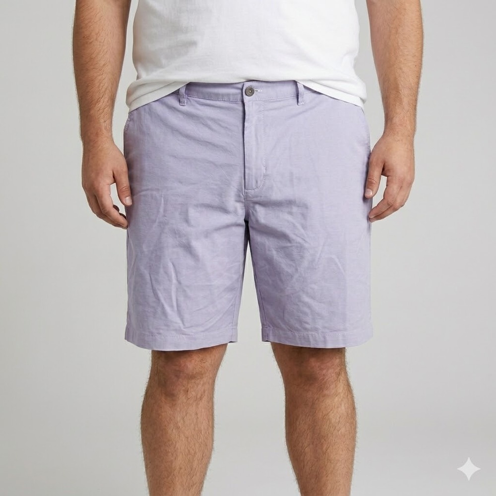 Tommy Bahama Boracay Golf Shorts Flat Front Hula Lining‎ Size 44 Lavender